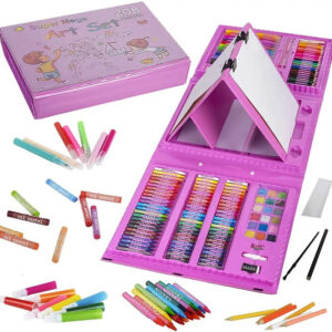 Set complet pentru pictura si desen format din 208 piese