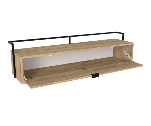 Comodă Tv Natural Elegance, 138 x 34 x 56 cm, Bardolino, UnicUtil - imagine 6