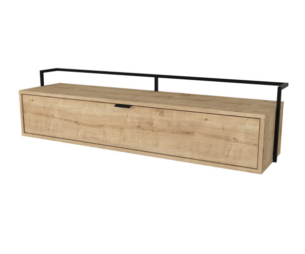 Comodă Tv Natural Elegance, 138 x 34 x 56 cm, Bardolino, UnicUtil - imagine 8