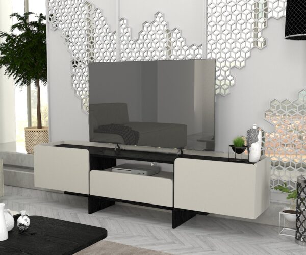 Comodă televizor Minimalist Design, 183.6 x 39.2 x 49.2 cm, UnicUtil - imagine 4