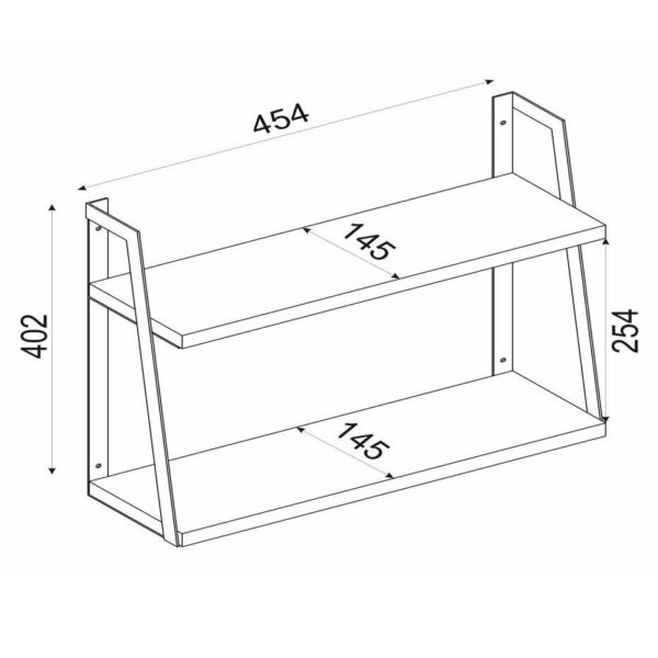 45 x 15 x 40 cm