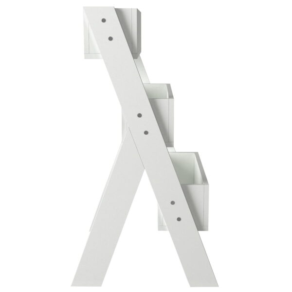 Suport Organizator pentru Plante UnicUtil, 64 x 49 x 98 cm, Alb - imagine 5