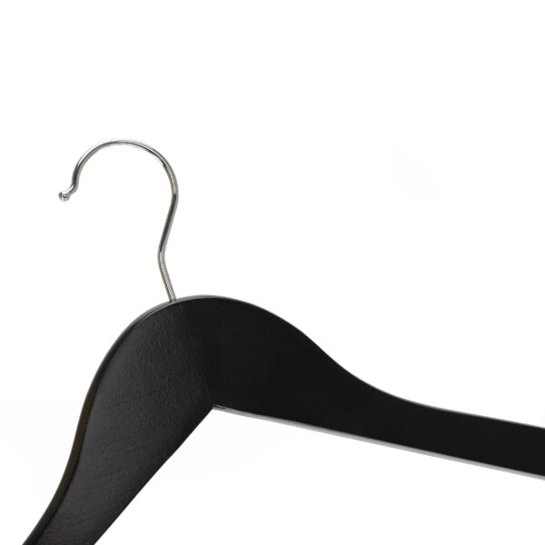 Umerase lemn unic hangers din lemn de artar, Negru, UUUM13 - imagine 5
