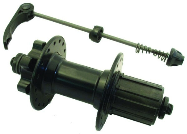 Butuc Spate Casetat Aluminiu Disc 36H 8 9 10V Negru, Butuc Roată