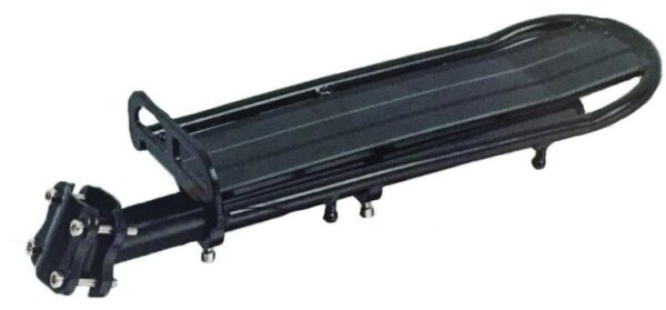 Portbagaj Alu Tija Sa 25.4 32mm Platforma 32x13cm max.10kg Negru Prindere in 4 suruburi, Portbagaj