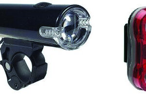 Set Far + Stop Condor+Tork 1 Led 1 Watt 2 Led-uri 2 3 Functii Negru, Set Far+Stop