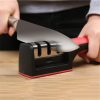 Aparat Pentru Ascutit Cutite Knife Grinder cu Maner Anti Alunecare 3 Nivele, Smart home - imagine 5