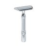 Aparat de ras Classic Safety Razor Techstar® SR9, Aliaj de Zinc, Cu Lame De Rezerva, Reutilizabil, Ecologic, Argintiu, Alte categorii – ofertă, preț și specificații
