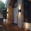 Aplica Exterior Techstar® LED Light CUBE , Putere 6W, A+, Rezistenta la Apa si Praf, Alb Cald, 3000K, Aluminiu, Negru, Iluminat exterior - imagine 14