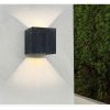 Aplica Exterior Techstar® LED Light CUBE , Putere 6W, A+, Rezistenta la Apa si Praf, Alb Cald, 3000K, Aluminiu, Negru, Iluminat exterior - imagine 10