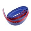 Banda Protectie Albastra Spoiler, Bara Tuning Auto Universala din Cauciuc Model Fibra de Carbon 2.5 M, Accesorii tuning auto - imagine 6