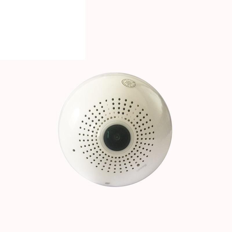 Bec LED Smart Techstar® Supraveghere Video Camera Panoramica 360 grade FullHD 1080P Wireless 2MP Socket E27 V387, Camere supraveghere wireless - imagine 7