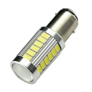 Bec Led Auto Techstar® BAY15D, 1157, Alb Rece, 6000K, 12V, 660 lm, Lumini LED auto