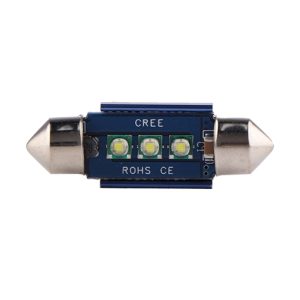 Bec Led Auto Techstar® Festoon, Led Cree, Alb Rece, 6000K, 12V, 720lm, 36mm, Lumini LED auto