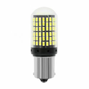 Bec Led Auto Techstar® BA15S, 1156, Alb Rece, 6000K, 12V, 800 lm, Lumini LED auto – ofertă, preț și specificații