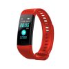 Bratara Smart Fitness Sport Y5 Rosu Bluetooth 4.0 Waterproof cu Monitorizare Somn, Cardiaca si Pedometru, Ceasuri si bratari smart – ofertă, preț și specificații