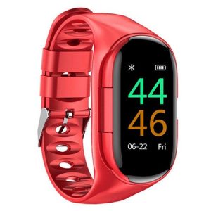 Bratara Smart Fitness cu Casti Bluetooth InEar Techstar® M1 Bluetooth 5.0