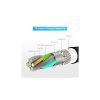 Cablu Micro USB de incarcare magnetic Auriu/Argintiu Impletit Nylon Extrem de Durabil pentru IPhone, Testere diagnoza si reparatii auto - imagine 5