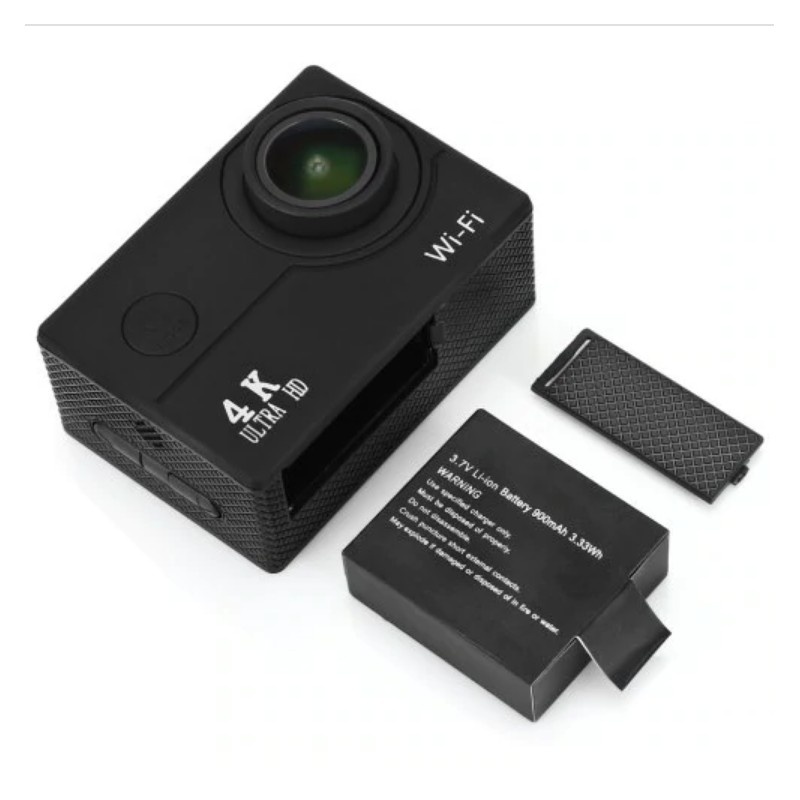 Camera Sport ActionCam SJ9000 UltraHD 4K @ 30fps WiFi 16.0MP Black Pachet Complet cu Accesorii, Auto - Moto - imagine 5