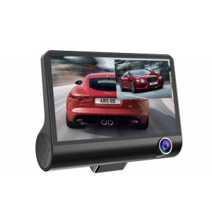 Camera Video Auto Dubla FullHD cu Ecran Urias de 4" Z10 si Unghi de 170°, Camere auto DVR