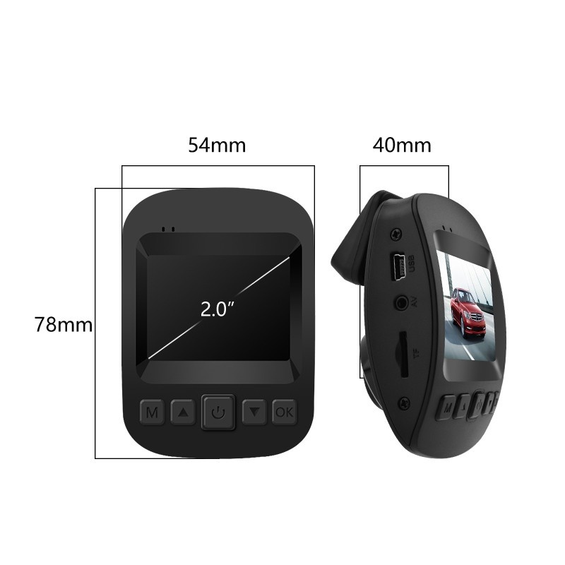 Camera Video Auto Mini T208 Wi-Fi Unghi 170 Fullhd 12MP Ecran 2'', Camere auto DVR - imagine 8