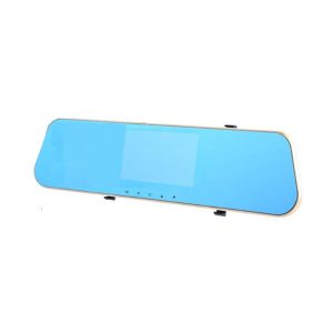 Camera Video Auto Tip Oglinda L805 DVR FullHD Dubla cu Ecran 4.3 inchi Touch Screen si Unghi de 170&deg;, Camere auto DVR