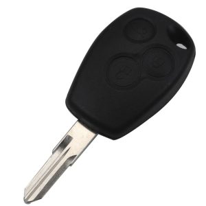 Carcasa Cheie Auto Techstar® Renault Megane, Clio, Laguna, Dacia Logan, Duster, Sandero, 3 Butoane, VAC102, Chei auto aftermarket