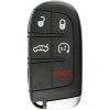 Carcasa Cheie Auto Techstar® Chrysler, Dodge, Jeep, Fiat, 4+1 Butoane, Cu Lama, Fara Pini Baterie, Chei auto aftermarket - imagine 9