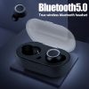 Casti Bluetooth Wireless Techstar® TWS Earbud cu Tehnologie BT 5.0 Negru, Casti - imagine 11