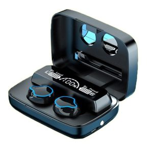 Casti Smart Techstar® M9, Wireless, Bluetooth V5.1, Touch, Display Digital, 2000mAh, pentru iPhone Xiaomi Huawei, Negru, Casti – ofertă, preț și specificații