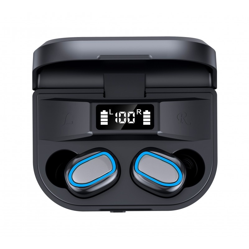 Casti Smart Techstar® TWS S10S Casti Smart Techstar® TWS S10S , Wireless, Bluetooth V5.0, HD Audio, Touch, IPX6, iOS, Android, 500mAh, Negru, Casti – ofertă, preț și specificații