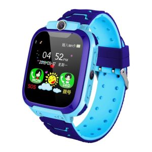 Ceas Smartwatch Copii Techstar® SW70-Q12 Albastru, SIM, Monitorizare Locatie, Intercom, SOS, Camera, Microfon, Ceasuri si bratari smart