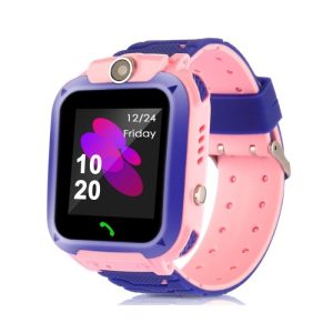 Ceas Smartwatch Copii Techstar® SW70-Q12 Roz, SIM, Monitorizare Locatie, Intercom, SOS, Camera, Microfon, Ceasuri si bratari smart
