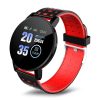 Ceas Smartwatch Techstar® 119 Rosu, 1.3 inch IPS, Monitorizare Cardiaca, Tensiune. Oxigenare, Sedentary, Bluetooth, IP65, Ceasuri si bratari smart – ofertă, preț și specificații