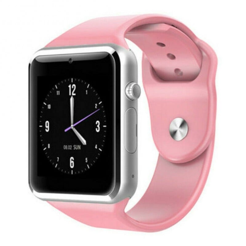 Ceas Smartwatch Techstar® A1, Camera Foto, Ecran 1.54inch, Bluetooth, Compatibil SIM si MicroSD, Apelare, Roz, Ceasuri si bratari smart – ofertă, preț și specificații