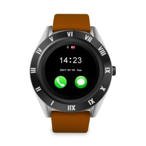 Ceas Smartwatch Techstar® M11, 1.54inch LCD , Bluetooth 4.0 + EDR, Camera Foto, Cartela SIM, Micro SD, Monitorizare Somn, Apeluri si SMS, Notificari, Maro, Ceasuri si bratari smart – ofertă, preț și specificații