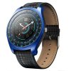 Ceas Smartwatch Techstar® V10 Albastru, Carbon Metal, Cartela SIM, 1.22 inch, Alerte Sedentarism, Hidratare, Bluetooth 4.0, Ceasuri si bratari smart – ofertă, preț și specificații