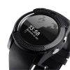 Ceas Smartwatch V8 Negru HandsFree Bluetooth 3.0 Micro SIM Android Camera 1.3MP, Ceasuri si bratari smart - imagine 6