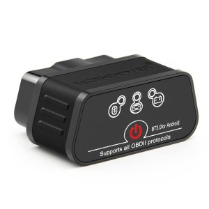 Diagnoza OBD2 KONNWEI KW901, Black, Bluetooth, Buton ON-OFF, Android, ELM 327 OBDII, PIC18F25K80, Aparate diagnosticare auto OBD
