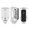 Dozator De Sapun, Argintiu, Montaj Perete, 300ml, Smart home - imagine 6