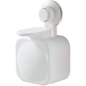 Dozator De Sapun Techstar®, Alb, Montaj Perete, Montaj Tip Ventuza, 250ml, Smart home