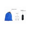 Hamac Albastru Tip Parasuta 210T Nylon Portabil si Compact cu Accesorii Incluse Marime 260 x 140cm Greutate Suportata 250kg, Alte categorii - imagine 6