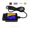 Interfata diagnoza auto Techstar OBD2 USB cu Cip ELM V1.5, Aparate diagnosticare auto OBD - imagine 3