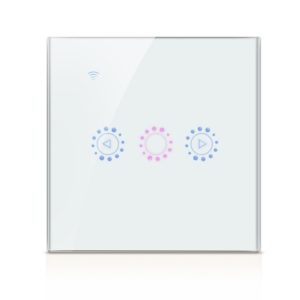 Intrerupator Smart Touch Techstar®, Wireless 2.4GHz, Dimmer, Sticla Securizata, Design Modern, Iluminare LED, 1 Faza, cu NUL, Alb, Intrerupatoare – ofertă, preț și specificații