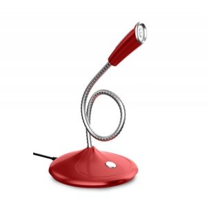 Microfon 360° Premium Techstar® Rosu