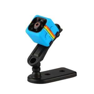 Mini Micro Camera Albastra Sport si Auto Smart Techstar® SQ11 cu Nightvision 12MP, Auto - Moto
