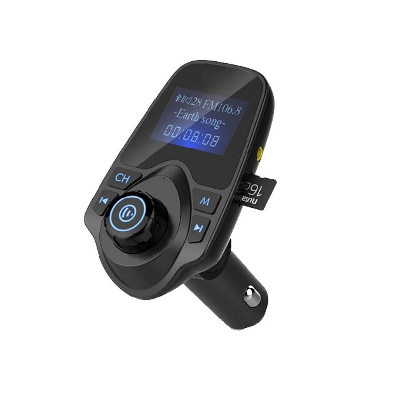 Modulator FM Auto Hands Free T11 cu Bluetooth – Soluția Ideală pentru Muzică și Apeluri