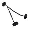 Prelungitor Cablu Techstar®, Adaptor Auto 2 in 1 la OBD2 16 Pin, 30cm, Testere diagnoza si reparatii auto - imagine 10
