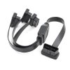 Prelungitor Cablu Techstar®, Adaptor Auto 3 in 1 la OBD2 16 Pin, 50cm, Testere diagnoza si reparatii auto - imagine 8