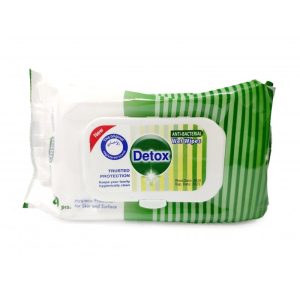 Servetele Umede Igienizante Antibacteriene, Detox, cu Alcool, 80 buc / pachet, Smart home – ofertă, preț și specificații